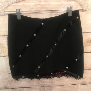 ABS Allen Schwartz Little Black Skirt Ladies Sz 2